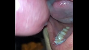 Anal and mouth cumshot