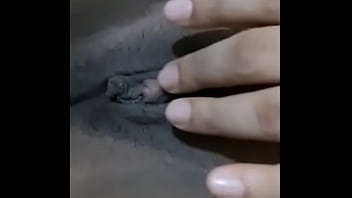 Guy finger shaved black pussy girl