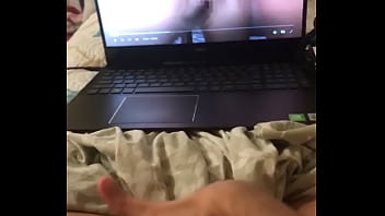 Me masturbating while watching Japanese Porn 4