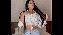 Latina with big tits practices her blowjob skills and rides huge dildo - Ivy Flores Leak